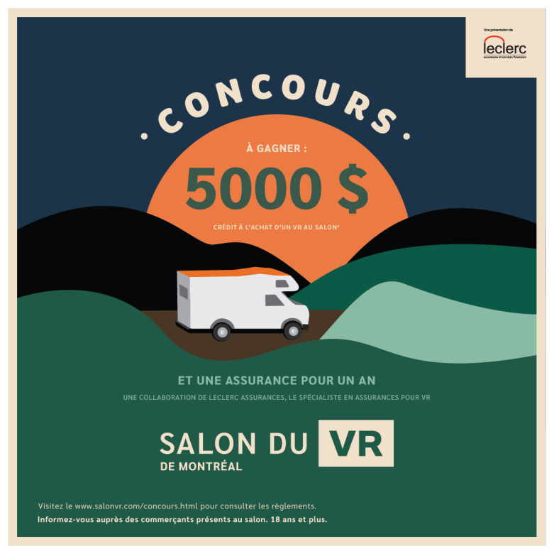 Concours salon du VR Association des commerçants de véhicules